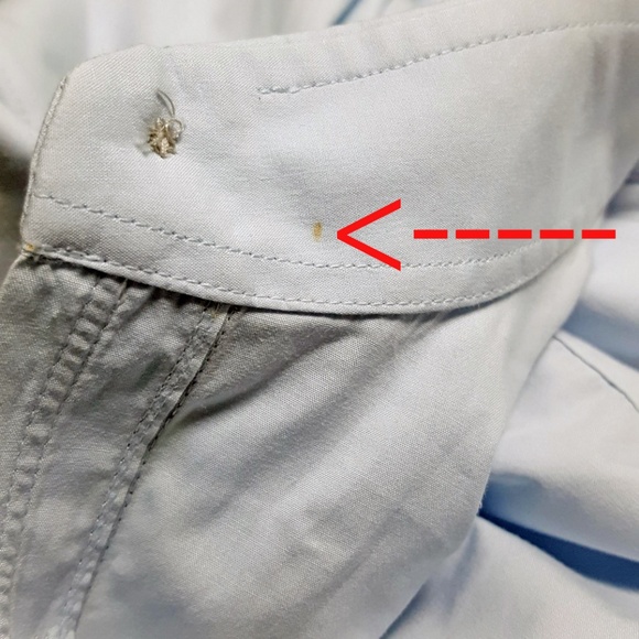 Hugo Boss Mens Cotton Dress Shirt Size Medium Blue - Picture 8 of 8